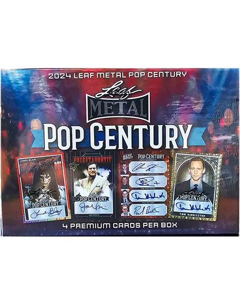 2024 leaf metal pop century hobby box|2024 leaf hobby box.